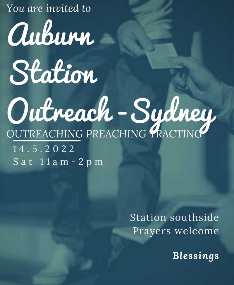 Auburn Station Outreach – Sydney